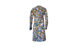 Mooi Vrolijk Dress Zipper - Colorful Flowers