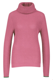 ZILCH Sweater Roll Neck Pink