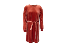 Mooi Vrolijk Dress Chic - Basic Rust Steam Velvet