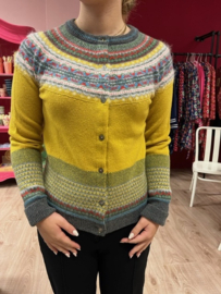 ERIBÉ Alpine cardigan Piccalilli