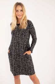 Danefae Vibeke Dress black/ offwhite