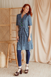 Tante Betsy Dress Vera Lynn Liberty Blue