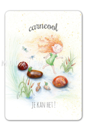 MOOQI - Ansichtkaart Carneool