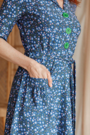 Tante Betsy Dress Vera Lynn Liberty Blue