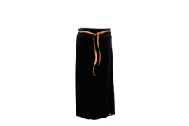 Mooi Vrolijk Skirt Nice Long - Basic Black Steam Velvet
