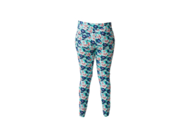 Mooi Vrolijk Trouser Relax Mint Flowers