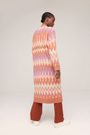 SURKANA TricotJacquard Coat orange