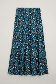 Seasalt Guiding Light Maxi Skirt inky brocade maritime