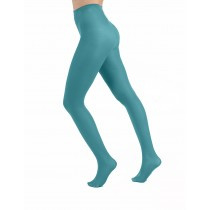 Pamela Mann Curvy 50 Denier Aqua Green