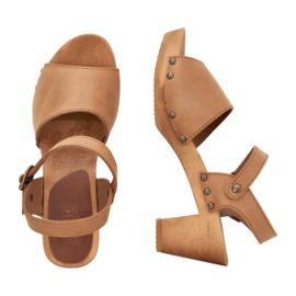 Sanita sandalen Enge Cognac