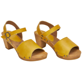 Sanita sandalen Enge Yellow