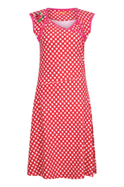Tante Betsy Dress Lambada Polka Dot Red