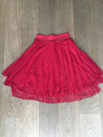 Lalamour - Petticoat Red (met bolletjes)