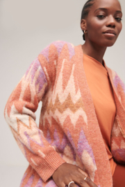 SURKANA TricotJacquard Coat orange