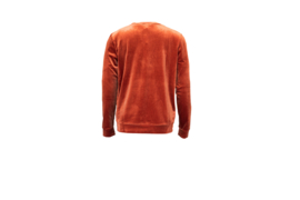 Mooi Vrolijk Sweater Nice - Basic Rust Steam Velvet