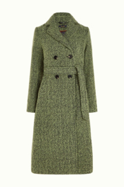 King Louie Robin Coat Boucle jade green