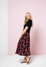 ZILCH Skirt Orchid Black