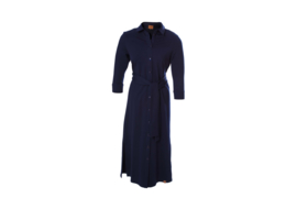 Mooi Vrolijk Dress Long - Basic Dark Blue