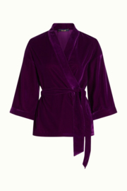 King Louie Kimono Jacket Gamine royale purple