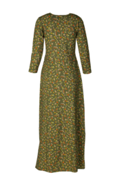 LaLamour Long Classic Cross Dress Flowery green