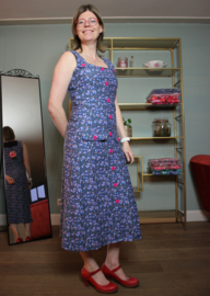Tante Betsy Dress Dolce Liberty Blue