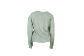 Mooi Vrolijk Vest Knitted Basic Green