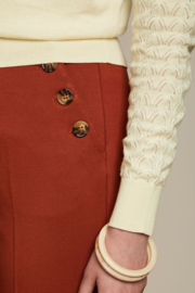 King Louie Celi Sailor Pants Aurora cognac orange