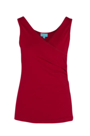 LaLamour Wrap Singlet Plain CO red