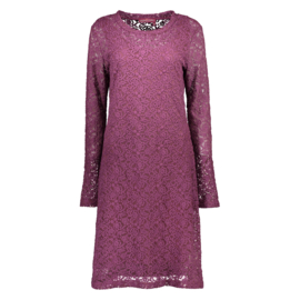 Bakery Ladies Dress Cathy Lace Dark Violet