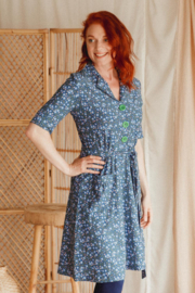 Tante Betsy Dress Vera Lynn Liberty Blue