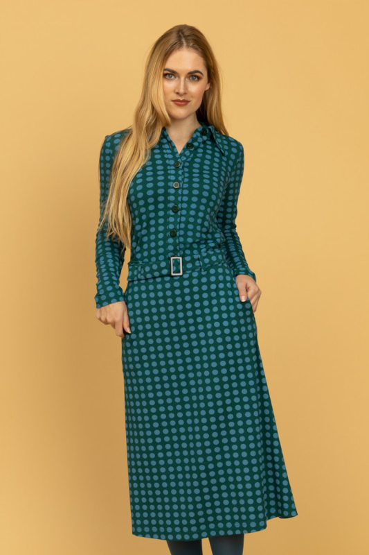 kleur Victor Variant Tante Betsy Belt Skirt Dot Green | TANTE BETSY | Bij Tante Pollewop