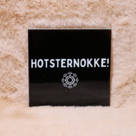 68. ''Hotsternokke'' Zwart/Wit