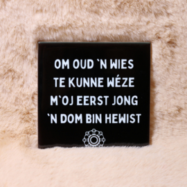 66. ''Oud 'n Wies'' Zwart/Wit