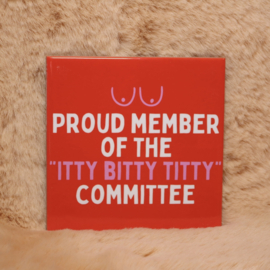 33. ''Itty Bitty Titty'' Rood/Roze/Wit