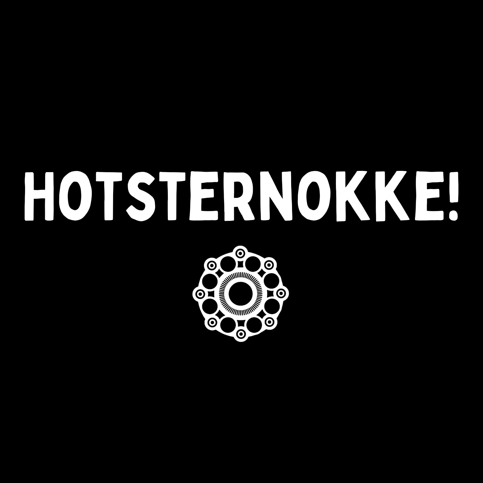 68. ''Hotsternokke'' Zwart/Wit