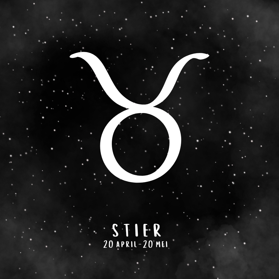 94. ''Stier'' Zwart/Wit