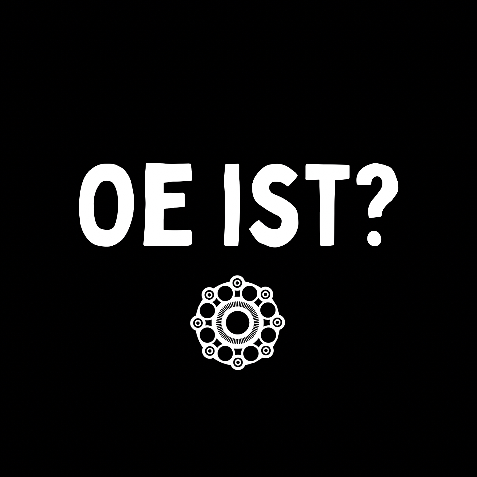 65. ''Oe Ist?'' Zwart/Wit