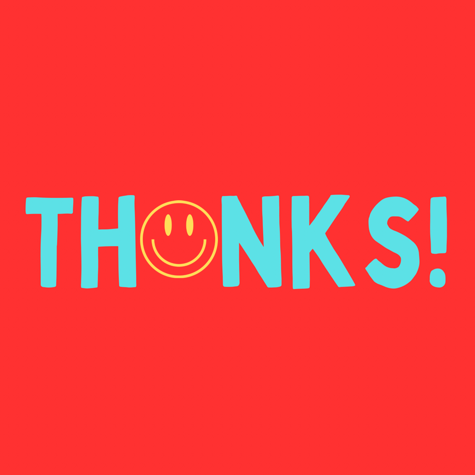 44. ''Thanks'' Rood/Blauw