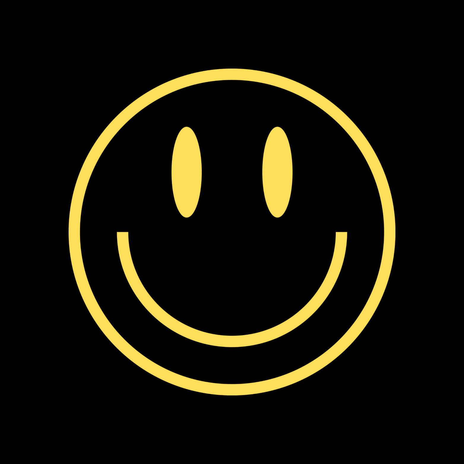 8. Mr. Smiley Zwart/Geel