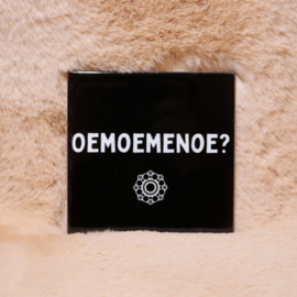 76. ''Oemoemenoe'' Zwart/Wit
