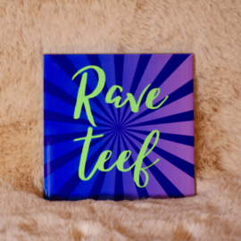 61. ''Rave Teef'' Paars/Blauw