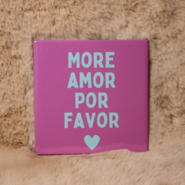 4. ''More Amor Por Favor'' Roze/Lichtblauw 