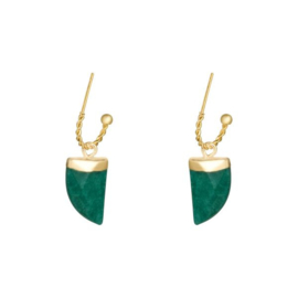 EARRINGS - TOOTH TURQUOISE