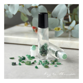 Gemstone Roller Bottle - Aventurine (green)