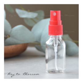 Glass Spray Bottle (15ml) - Red