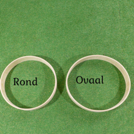 Oval drum frame