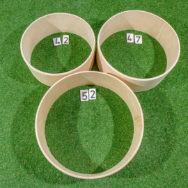 Double-sided drum frame