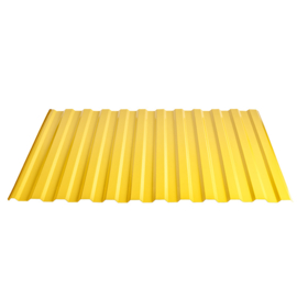 Modern steel roof sheet - Yellow