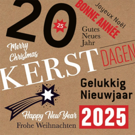 25 Kerstkaarten | Rode Kruis 2025 internationale kerstwensen