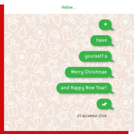 10 Kerstkaarten |  Kerstwens whatsapp 2025